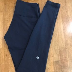 Lululemon Navy Leggings High Waisted🌊